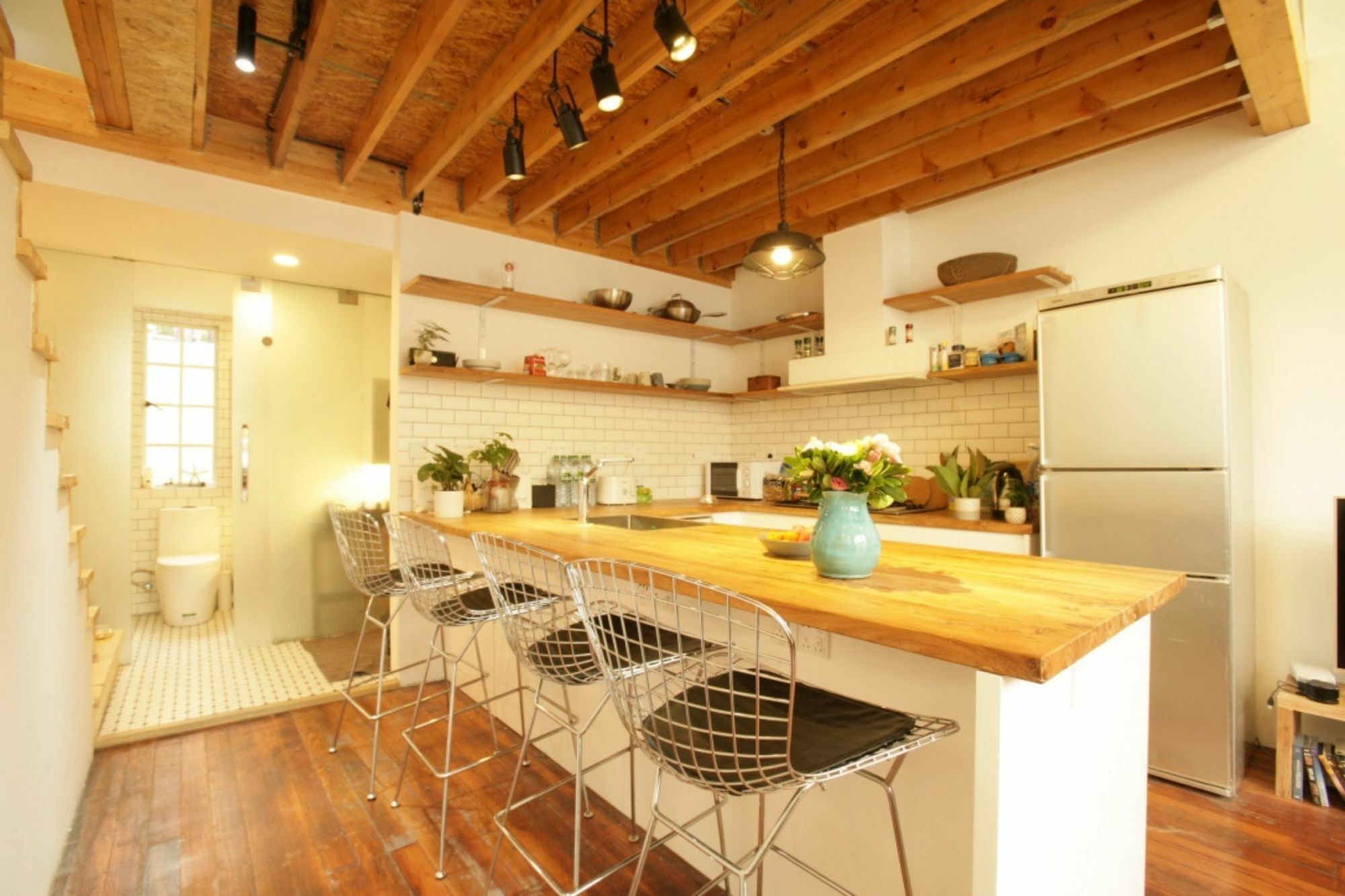 Fx78 Loft & Terrace Apartment Shanghai Luaran gambar